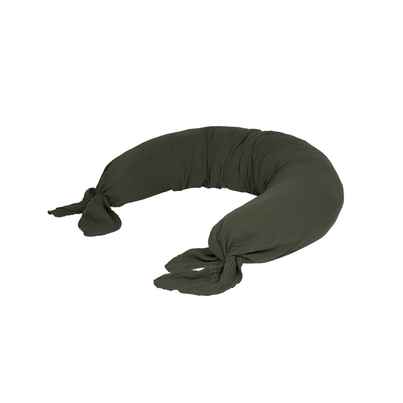 nobodinoz Wabi Sabi Maternity Pillow Vetiver