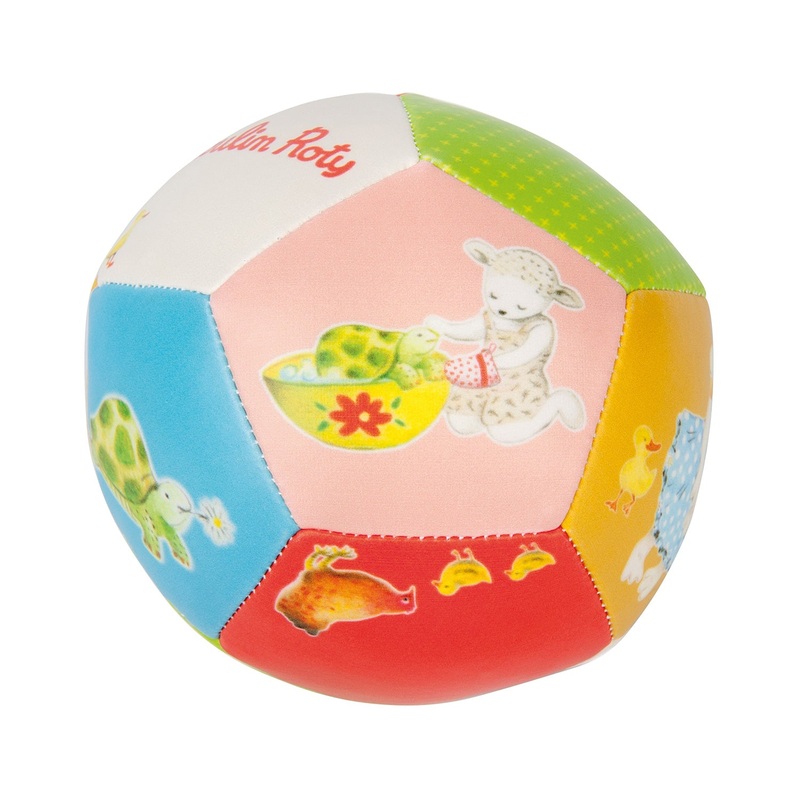 Moulin Roty La Grande Famille Baby Safe Pu Playing Ball 10cm