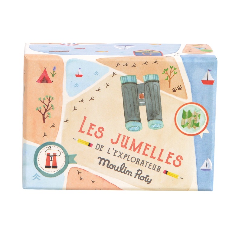 Moulin Roty Le Jardin Le Jardin Children Nature Explorer Binoculars in Beautiful Gift Box