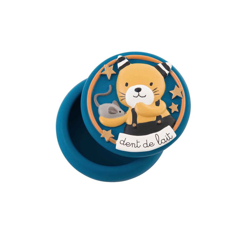 Moulin Roty Les Moustaches Baby Milk Tooth Box