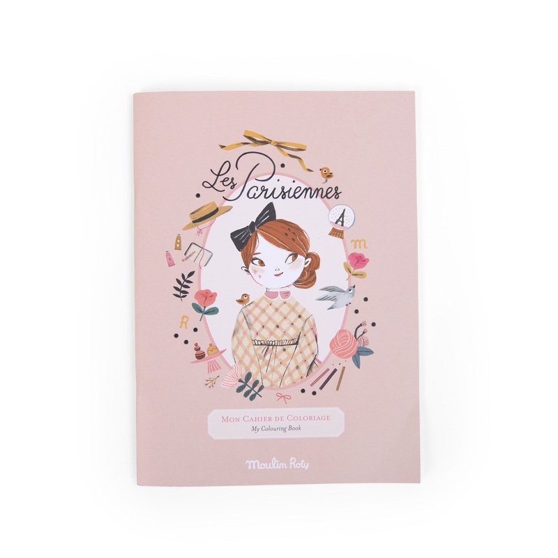 Moulin Roty Les Parisiennes Colouring Book