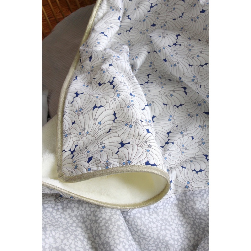 Barnabe aime le caf Baby Blanket Cme 73x90cm