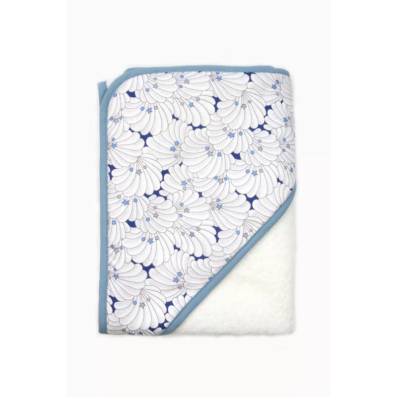 Barnabe aime le caf Bath Towel Cme 79x79cm