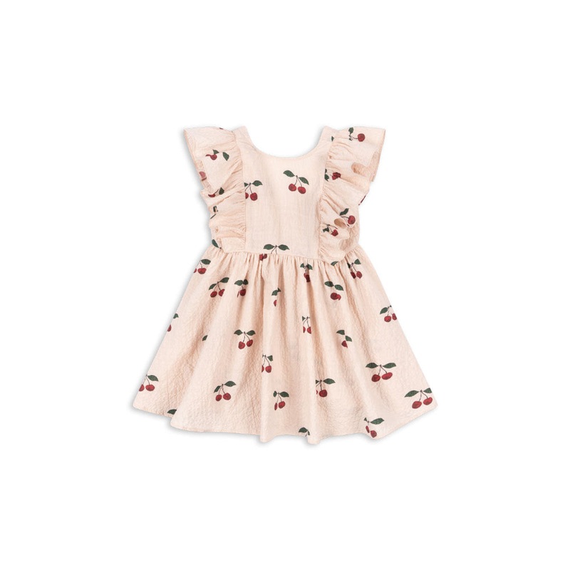 Konges Sljd Elin Dress GOTS - Ma Grande Cerise Pink
