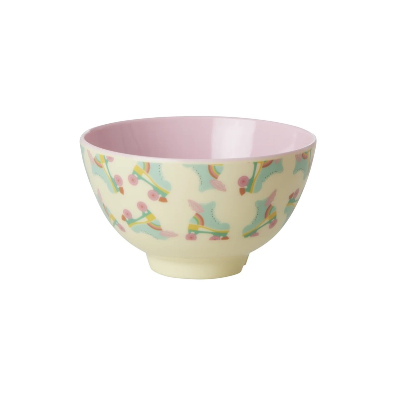 Rice DK Melamine Bowl with Roller Skate Print- Small - 300 ml
