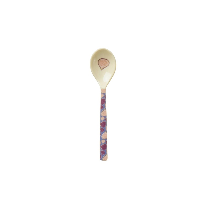 Rice DK Melamine Teaspoon with Figs in Love Print