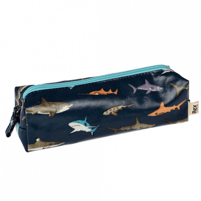 Rex Pencil Case - Sharks