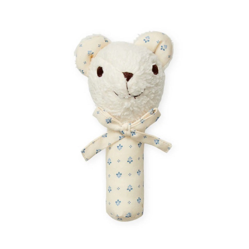 Cam Cam Copenhagen Petite Bear Rattle - OCS - Capri