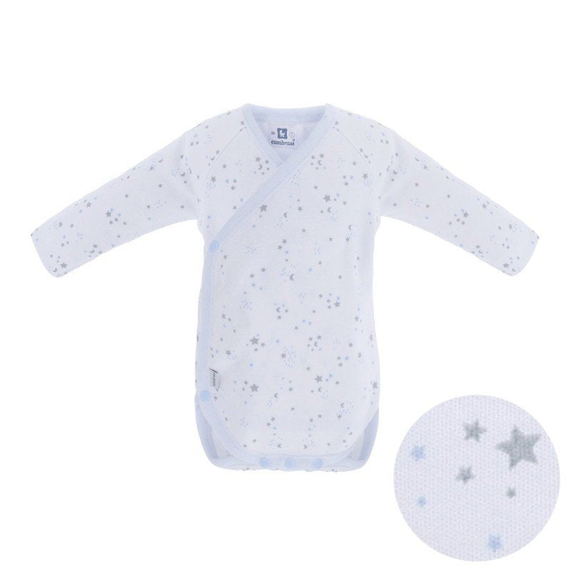 Cambrass Body L Sleeve Crossed Sky Blue