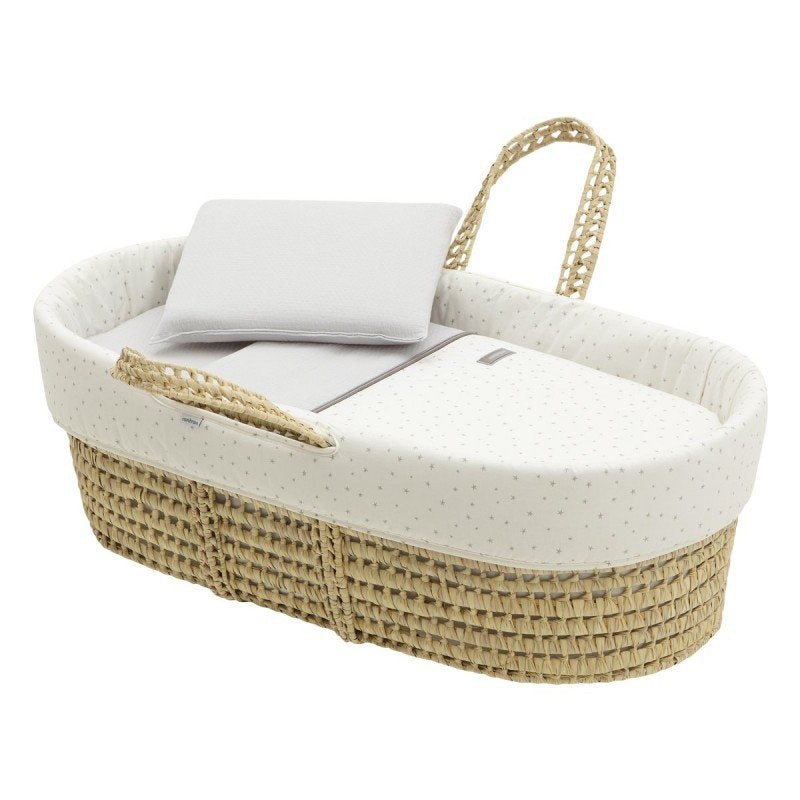 Cambrass Quilted Basket Une Magia Grey 39x80x25cm