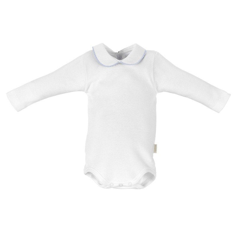 Cambrass Round Neck Body Long Sleeve Croquet Croquet Blue