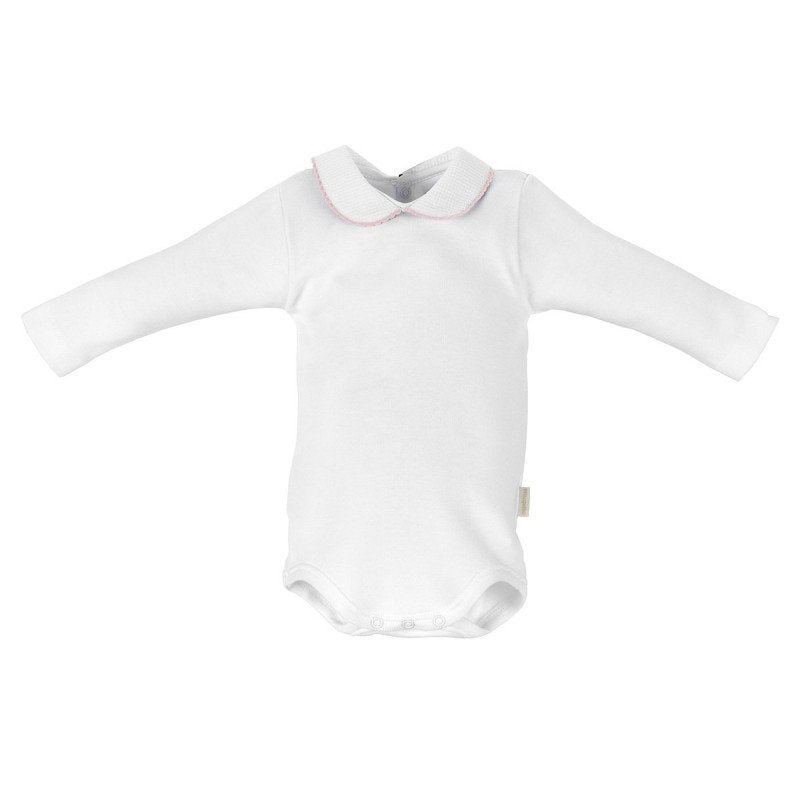 Cambrass Round Neck Body Long Sleeve Croquet Croquet Pink