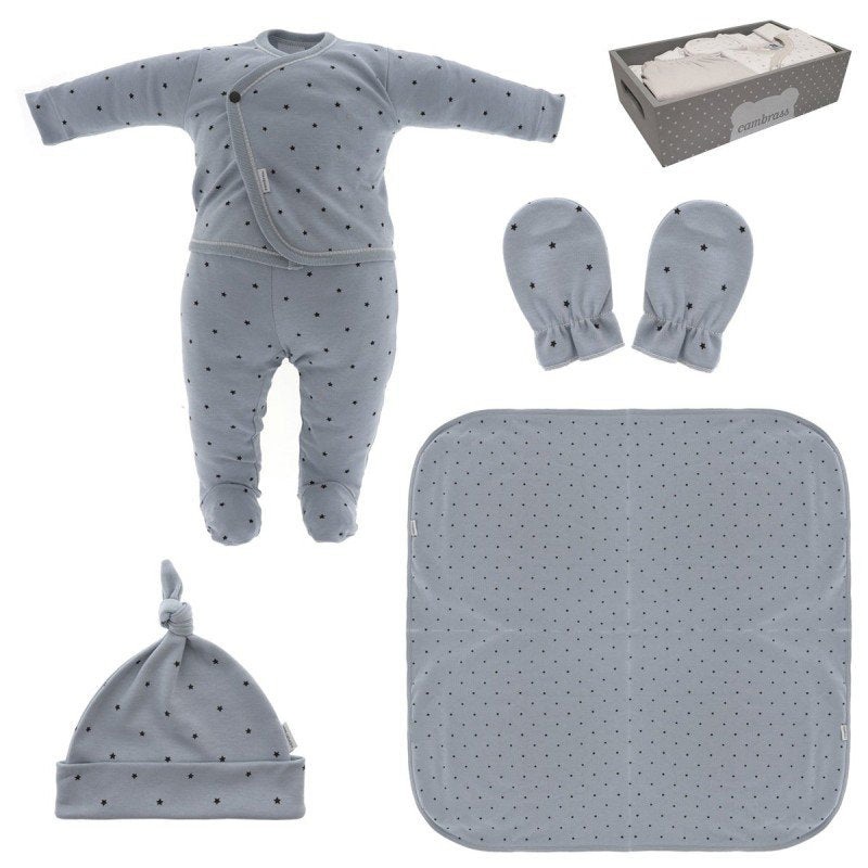 Cambrass Set New Born 5pcs Blue