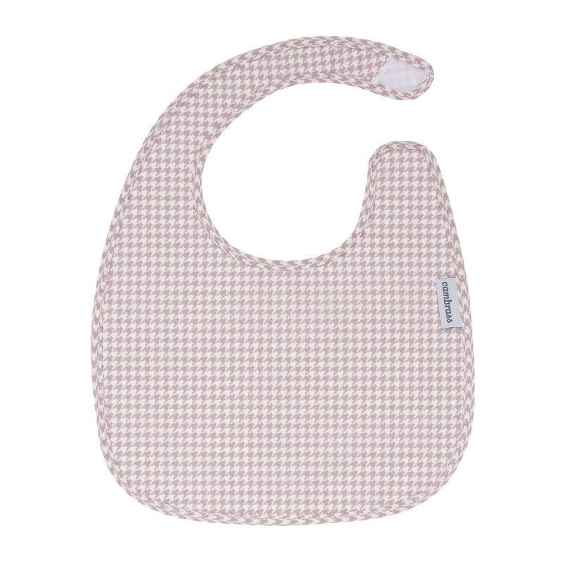 Cambrass Square Bib Velcro Mini Windsord Pink 20x26x1cm