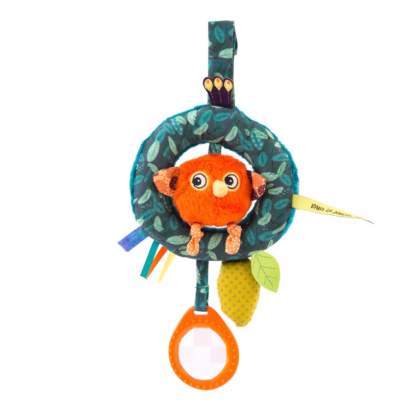 Moulin Roty Dans La Jungle Baby Senses Awakening Hanging Activities Mini-Bird Ring 27cm
