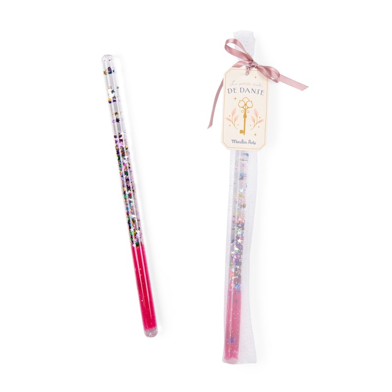 Moulin Roty La Petite Ecole De Danse Rose Colour Magic Wands