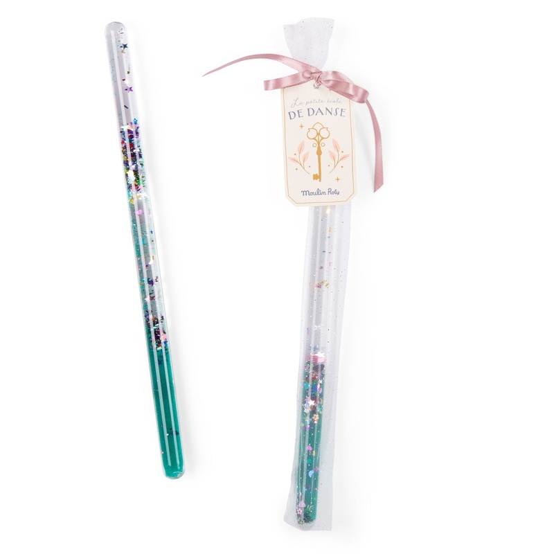 Moulin Roty La Petite Ecole De Danse Turquoise Colour Magic Wands