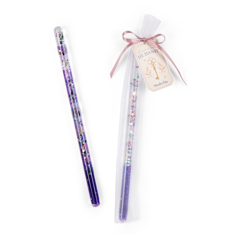 Moulin Roty La Petite Ecole De Danse Violet Colour Magic Wands