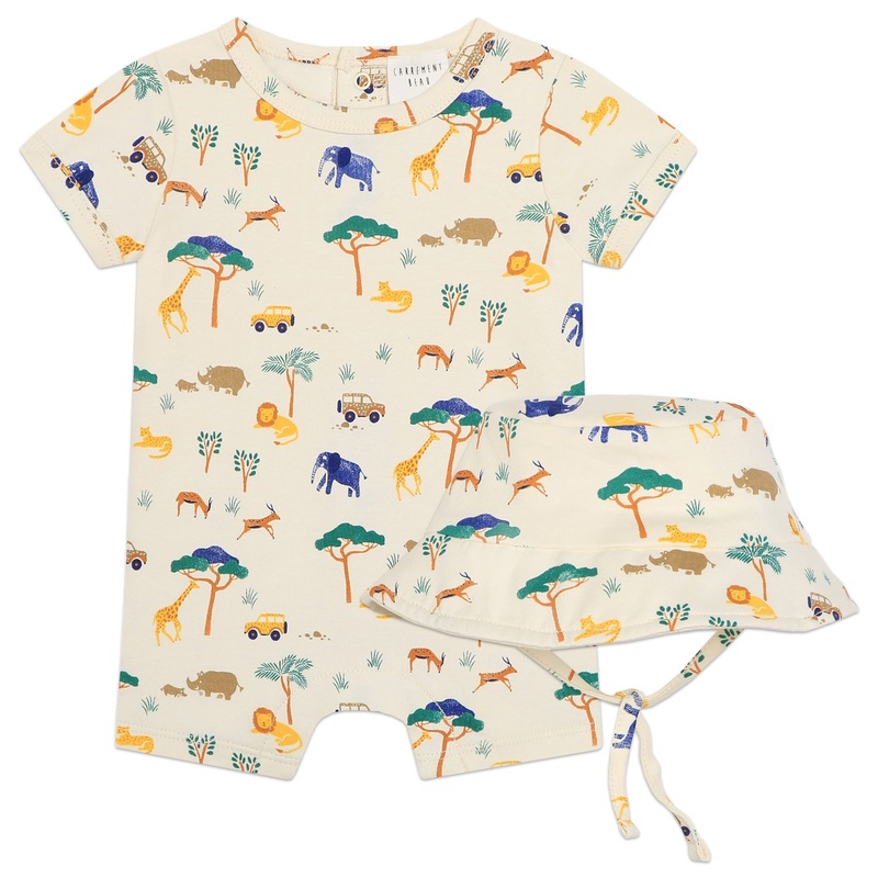 Carrement Beau All In One+Hat Yellow