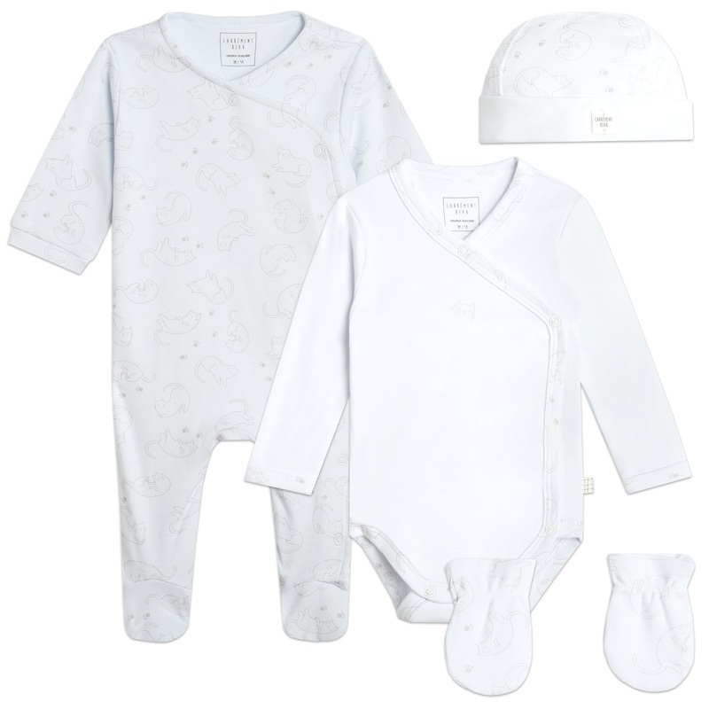 Carrement Beau Newborn Gift Box White