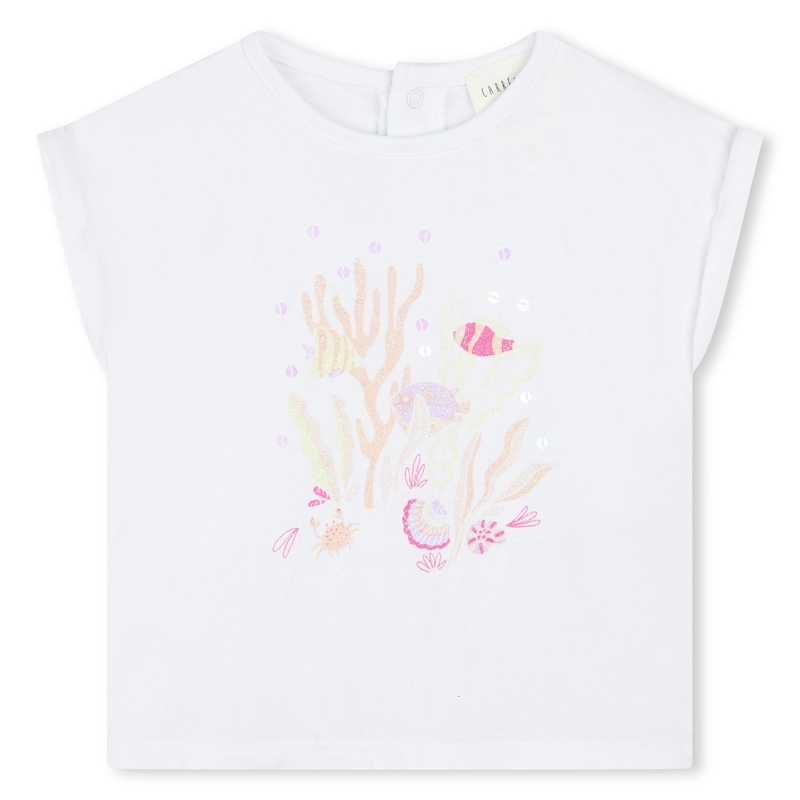 Carrement Beau Short Sleeves Tee-Shirt White