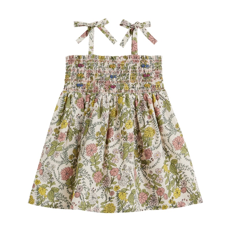 Emile et Ida Robe Imprimee Brodee Herbier