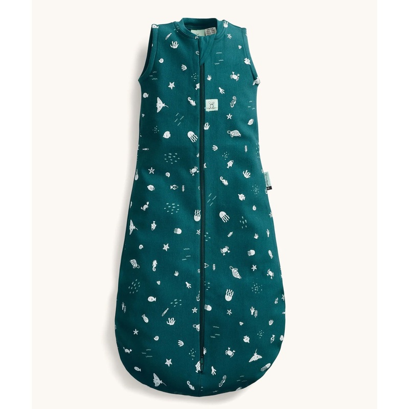 ergoPouch Jersey Sleeping Bag - 1.0 TOG - Ocean