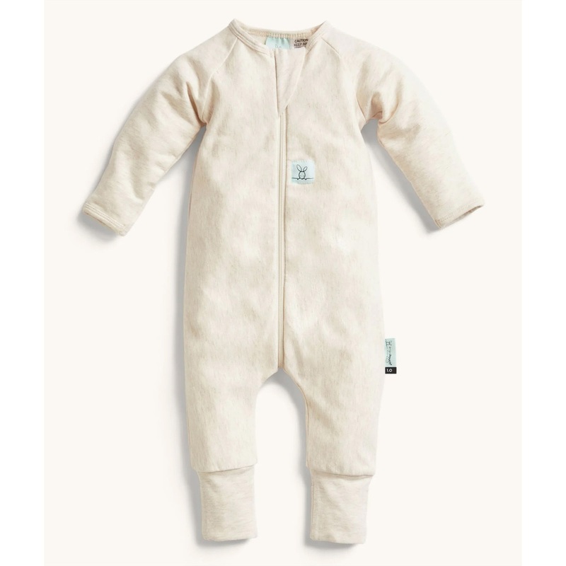 ergoPouch Long Sleeve Layer - 0.2 TOG - Oatmeal Marle