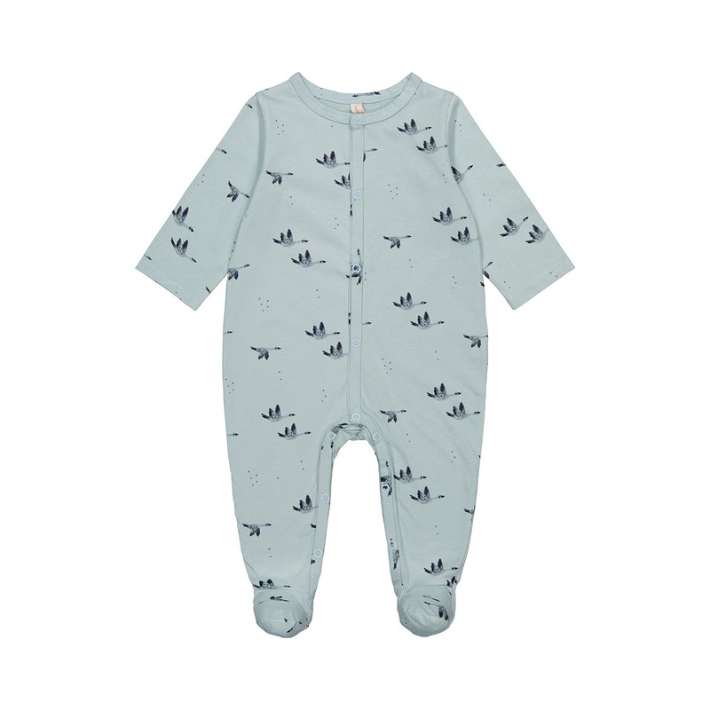 Rose in April Pyjama Amalia Jersey Print Goose Blue Spray