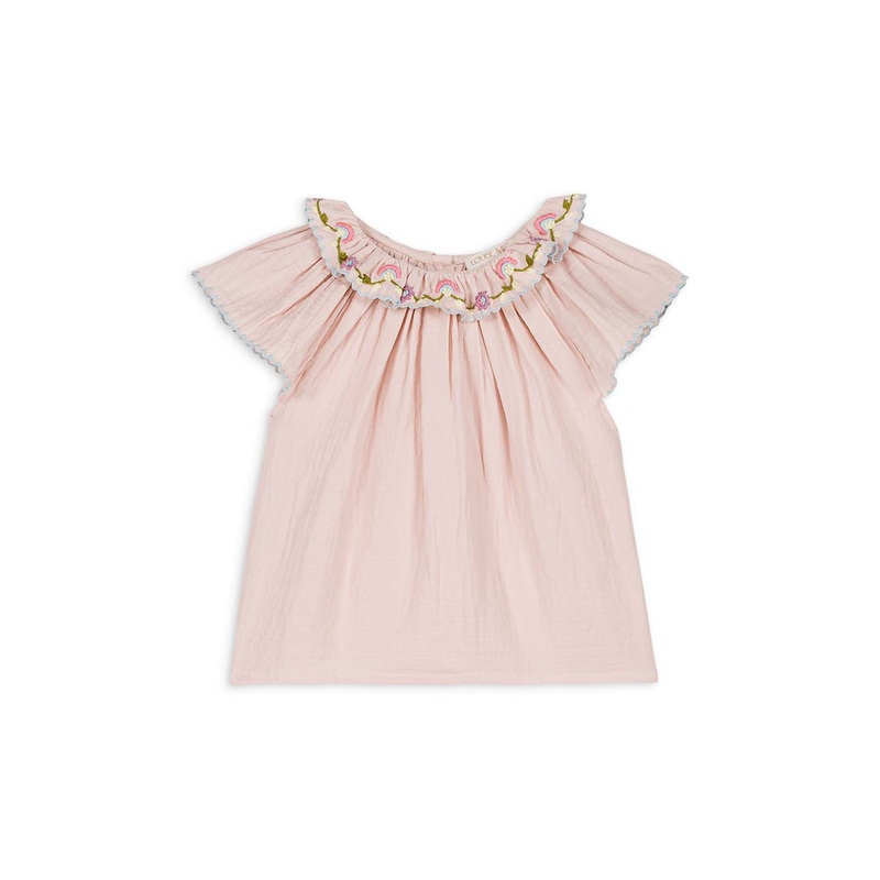 Louise Misha Blouse Antoinette Double Gauze Blush