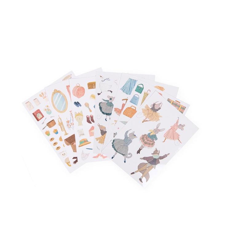 Moulin Roty La Petite Ecole De Danse Sticker Book