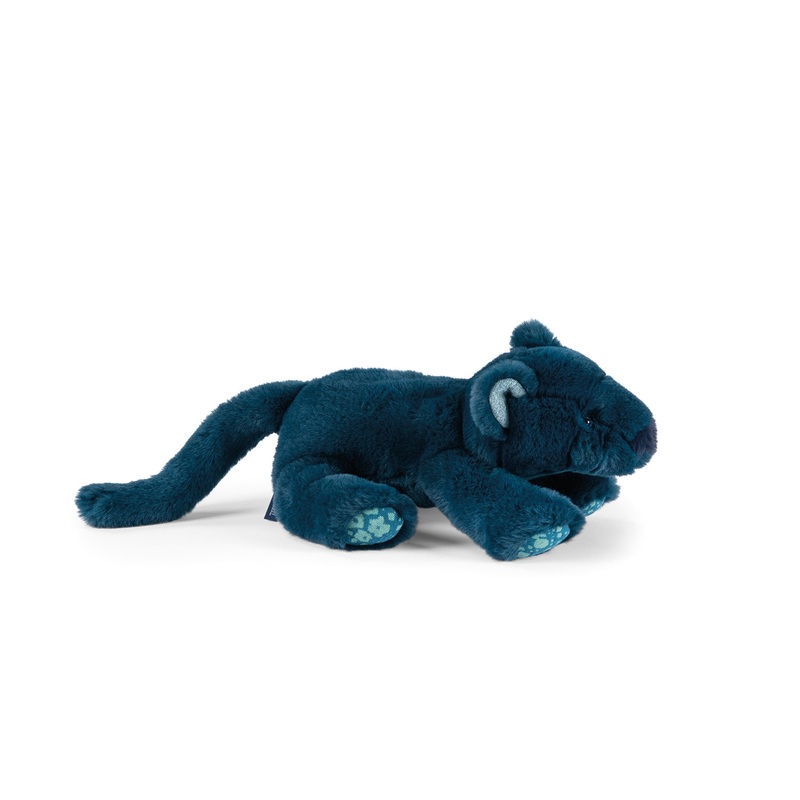 Moulin Roty Tout Autour Du Monde Dark Blue Panther Child 27cm