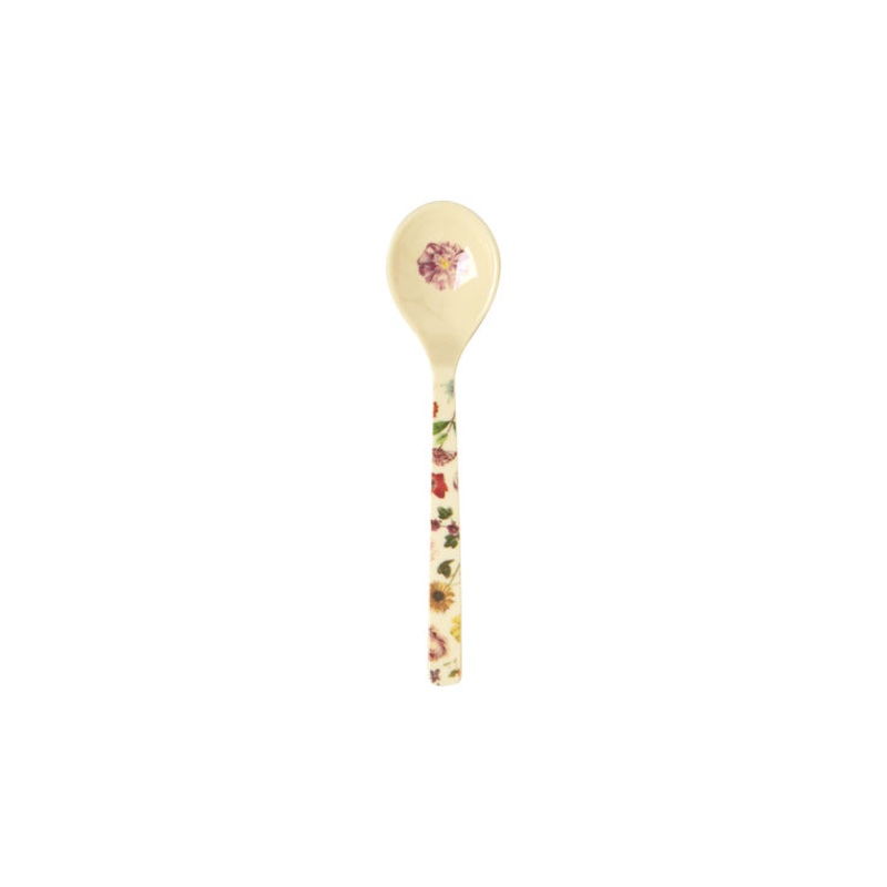 Rice DK Melamine Teaspoon - Cream - Floras Dream Print