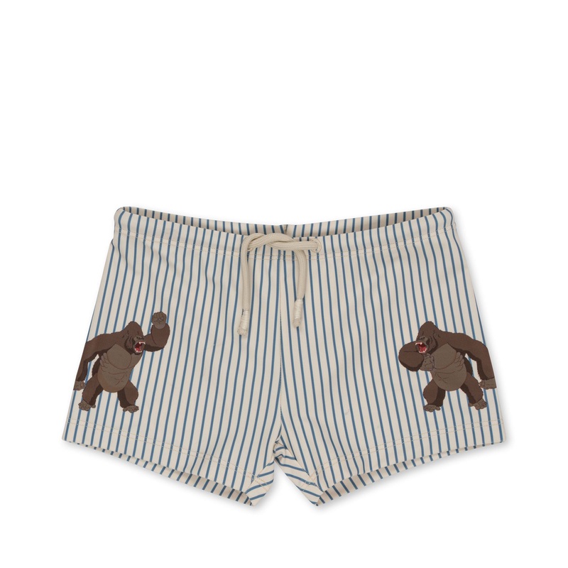 Konges Sljd Aster Swim Pants Stripe Bluie