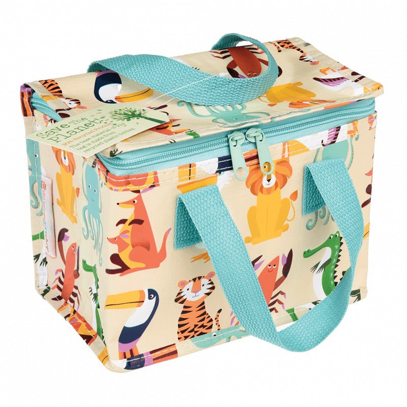 Rex Insulated Lunch Bag - Colourful Creatures