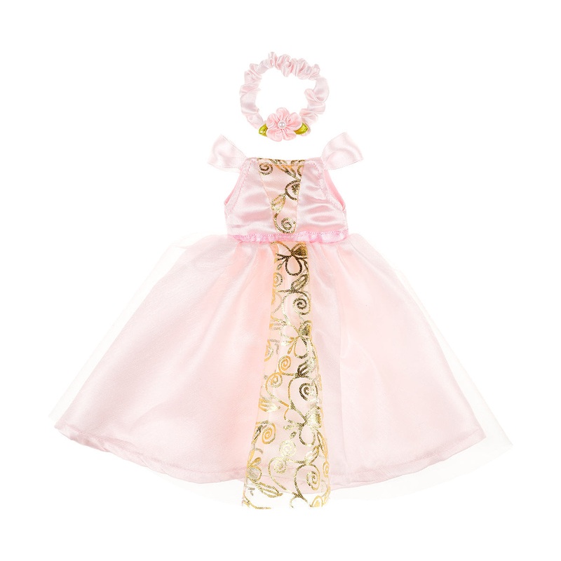 Souza Doll Costume Ameline Dress & Hairband, L.Pink
