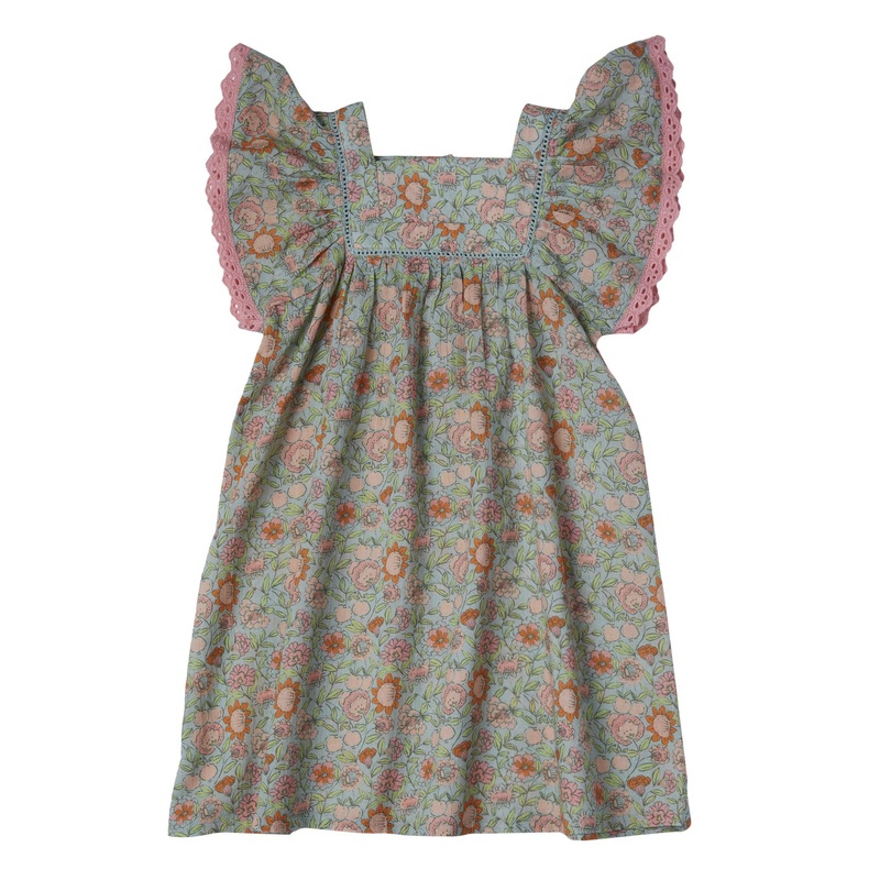 Bonheur du Jour Paris Honolulu Girl Dress Vert