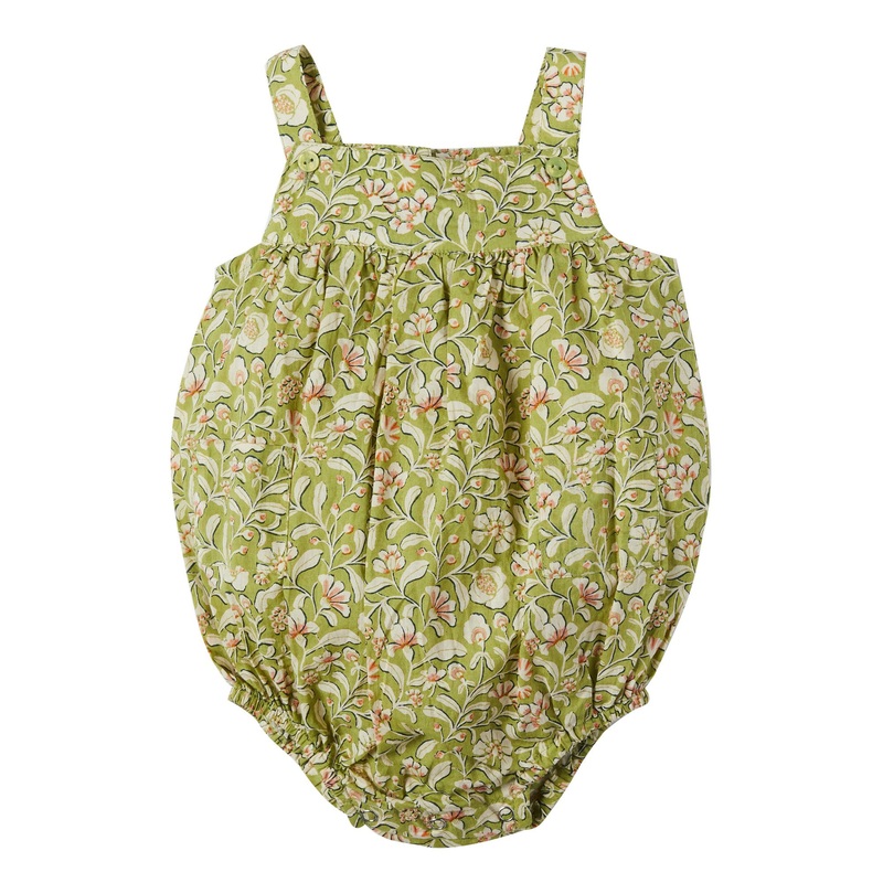 Bonheur du Jour Paris Patty Baby BB Overall Vert Olive