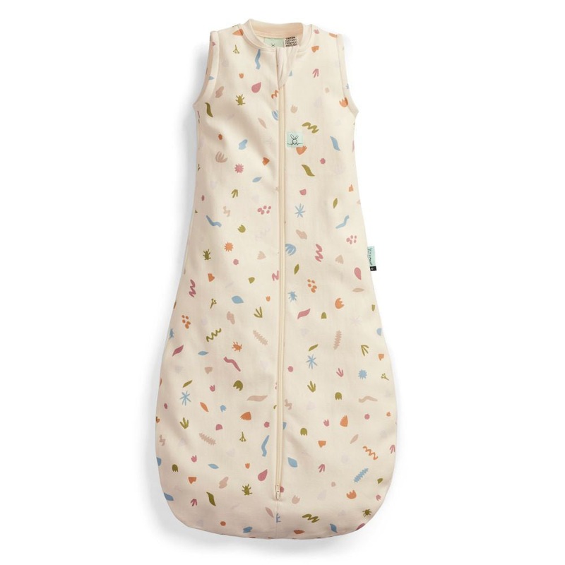 ergoPouch Jersey Sleeping Bag - 0.2 TOG - Bloom