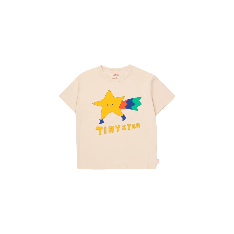 TINYCOTTONS Tiny Star Tee Light Cream
