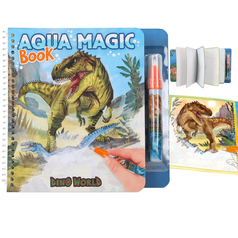 Depesche Dino World Aqua Magic Book New