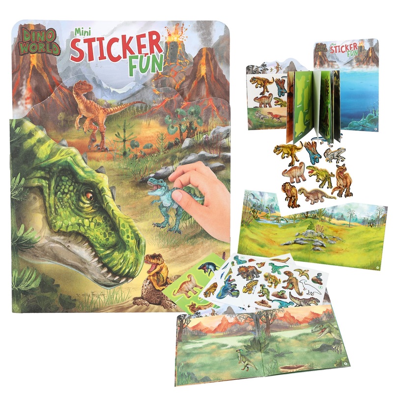 Depesche Dino World Mini Sticker-Fun