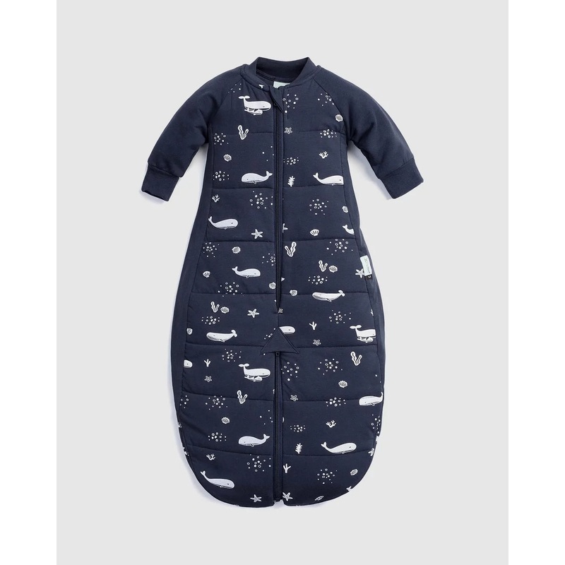 ergoPouch Jersey Sleep Suit Bag - 2.5 TOG - Whale