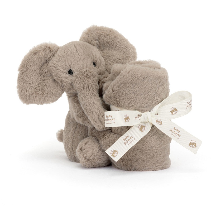 Jellycat Smudge Elephant Soother - Personalisation Available