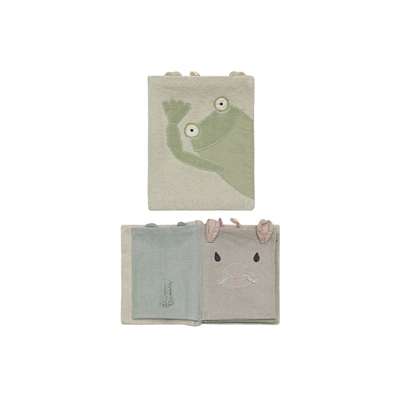 Lorena Canals New Green Toys - Animals Sensory Book - 22x28cm (Online Exclusive)