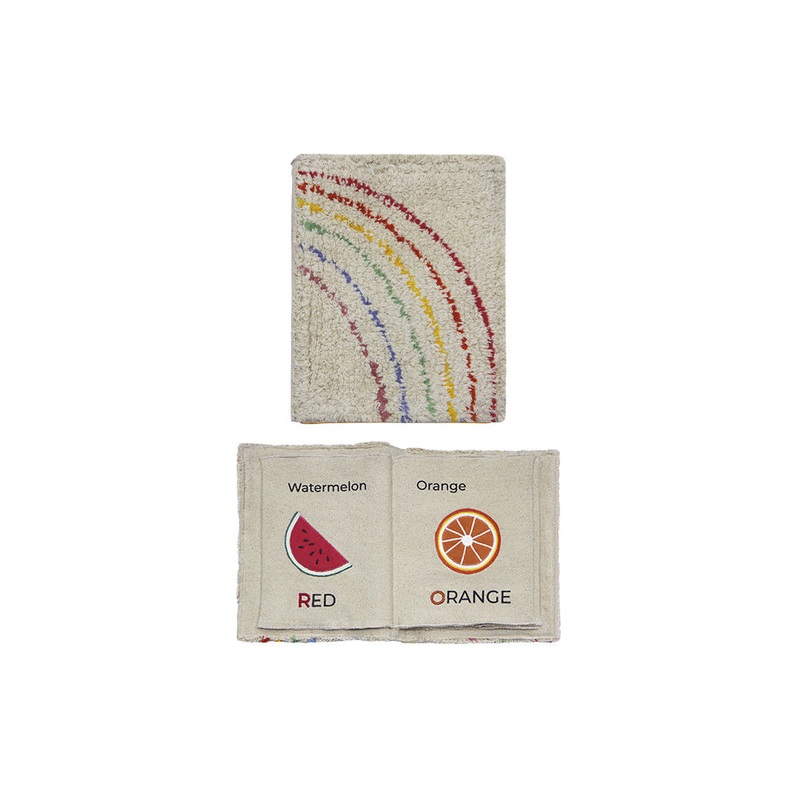 Lorena Canals New Green Toys - Colours Sensory Book - 22x28cm (Online Exclusive)