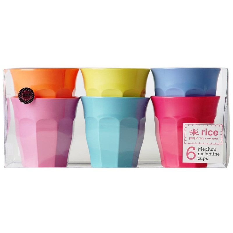 Rice DK Medium Curved Cup 6 Colors Go For The Fun