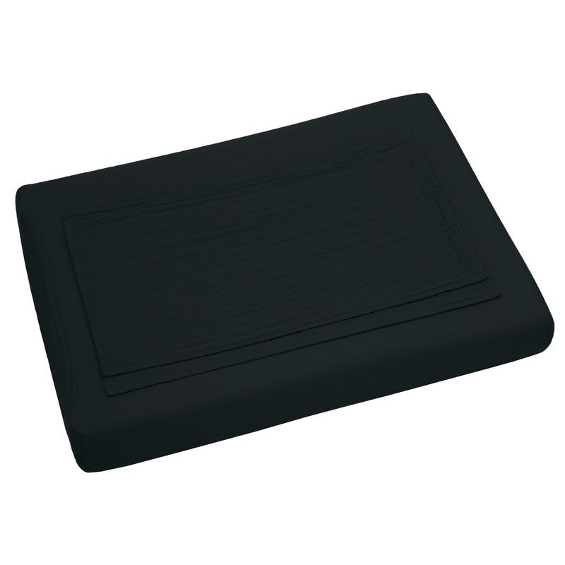 Numero 74 Changing Pad Fitted Cover Dark Grey