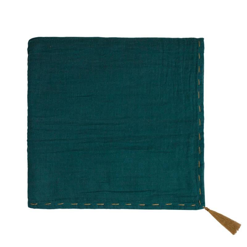 Numero 74 Nana Swaddle Teal Blue