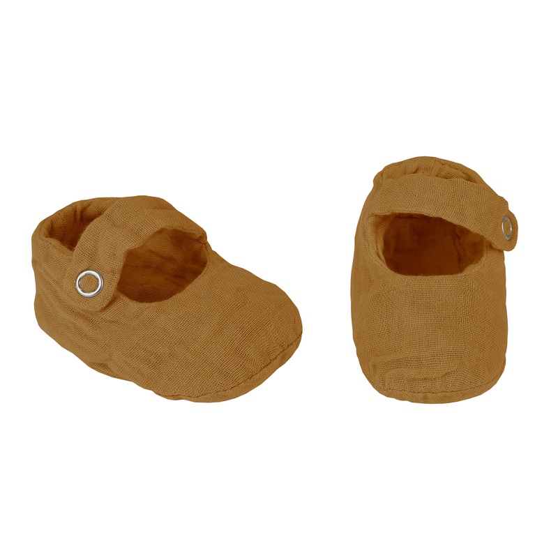 Numero 74 Sissi Baby Booties Gold